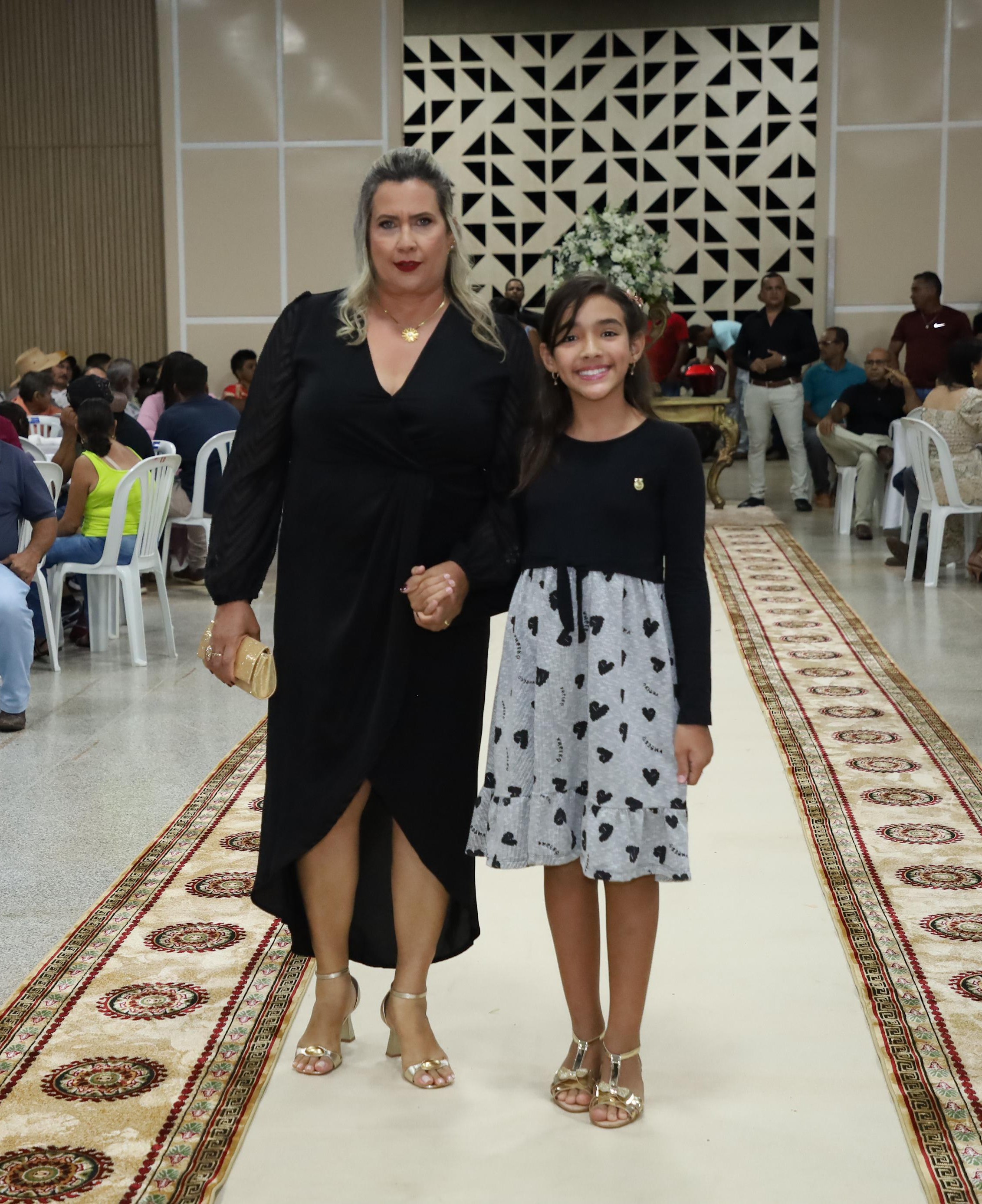 Vereadora Noely e neta
