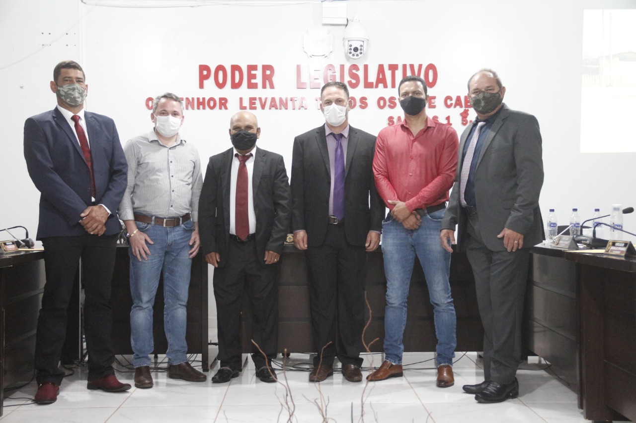 Mesa Diretora, Prefeito e Vice Prefeito